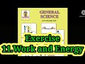 Exercise 6th Class General Science  wok and Energy @shortanswer8213