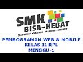 Materi Pemrograman Web dan Mobile Kelas 11 RPL