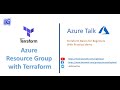 Create Resource Group in Azure using Terraform
