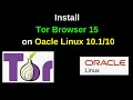 How to Install Tor Browser 15 on Oracle Linux 10 1 step by step guide