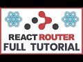 React Router Dom [ Full Tutorial ] | Including Route Nesting, useHistory useParams useLocation Hooks