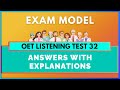 OET LISTENING TEST 32 | LISTENING WITH MIHIRAA