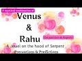 Mystical Rahu Venus Conjunction -Myths \u0026 Facts/Learn how to Read conjunctions
