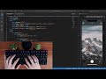 ASMR Programming - Coding iOS (iPhone) Camera Screen - No Talking