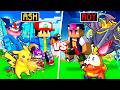 ASH KETCHUM Vs ROY In Minecraft PIXELMON! (Pokémon Mod)