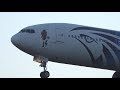 EgyptAir Boeing 777-300ER SU-GDP Landing at Narita 16L | NRT/RJAA | مصر للطيران
