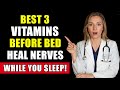 3 Bedtime Vitamins for Stronger Legs After 60 | Senior Health Tips