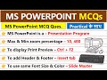 MS PowerPoint MCQ Questions and Answers | Marathon Revision Class | MS Office