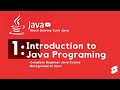 java tutorial, Introduction to core java programing for Beginners 2022, java full course.