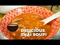 Delicious restaurant style thai soup!