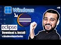 How to install Eclipse IDE 2022 on windows 10/11 with Java JDK 19 [ Updated ]