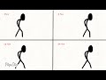 Difference between 4, 8, 12 \u0026 24 fps using a Stickman Animation | FlipaClip