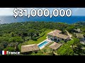 Touring a $31,000,000 St Tropez Mansion With Ocean Views!