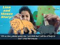 Lion and the mouse story for kids | Short stories | Ice-cream stick puppets | Creative Learners