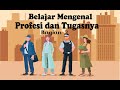 Mengenal profesi disekitar untuk Anak TK, Paud, RA | Belajar Profesi Petani Nelayan dan lainya Bag 3