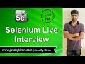 Selenium Live Interview -By Kiran Sir-JAVA By Kiran,Pune