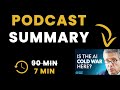 The AI War Ahead: The Next Global SuperPower Isn't Who You Think | Ian Bremmer - Podcast Summary