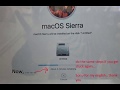 how to FIX Mac OS Sierra installation about minutes remaining