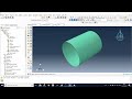 Linear Buckling analysis of a composite cylinder in Abaqus