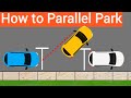 Parallel Parking | How to Parallel Park Perfectly  (Step by Step) | Parking tips.🇺🇸