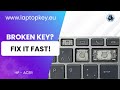 Broken HP Laptop Key? Repair \u0026 Install 440 445 450 455 470 745 840 846 G5 G6 FAST DIY Tutorial!