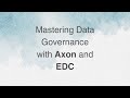Day-01 | Introduction to Axon and EDC | What is Axon and EDC ?