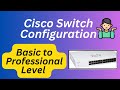 🟩Cisco Switch Configuration Step by Step | Cisco Switch | Cisco Packet Tracer✔