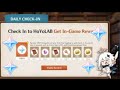 Hoyolab daily check in, free primogems unlimited | Genshin Impact| Mihoyo