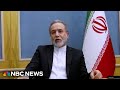 Full interview: Iranian foreign minister reacts to U.S. and Israeli strikes in Iran