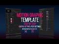Create Motion Graphic Template (MOGRT) Step by Step in After Effects