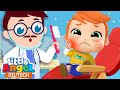 Das Zahnputz-Lied | Beim Kinderzahnarzt | Little Angel Deutsch – Kinderlieder