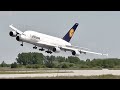 Airbus A380 aborts landing at the last second