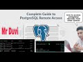Remote access to PostgreSQL Database from any system With easy steps | also switch other Database