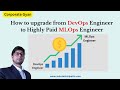How to Upgrade from DevOps Engineer to Highly Paid MLOps Engineer #mlops #devops #corporategyan