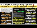 TCS Eligibility Criteria Changed for All? Wipro Interview Survey! Infosys Hiring Can we Apply Again?