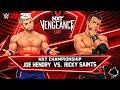 WWE 2K25 Joe Hendry vs. Ricky Saints | NXT Championship Match |  NXT Vengeance Day