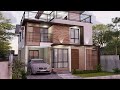 7.95m x 10.0m 2-storey with roof deck contemporary 3d house design idea with construction sequence