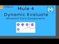 Dynamic Evaluate Component : Evaluate DataWeave Scripts Dynamically in Mule 4 using Dynamic Evaluate