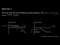 Final Exam Tutorial - Bode Plot Example