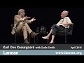 Karl Ove Knausgaard, Conversation, 27 April 2016