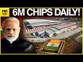 PM Modi Inaugurates India's 2nd Semiconductor Plant - 6 Million Chips a Day
