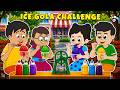 ICE GOLA CHALLENGE | Animated Stories | English Cartoon | Moral Stories | PunToon Kids