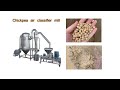 chickpea flour grinder grain wheat rice grinding crusher air classifier mill