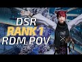 [FF14 6.1] Dragonsong's Reprise (Ultimate) RDM PoV - Rank 1 (7069.4 rDPS)