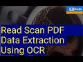 Read Scan PDF and extract data with OCR UiPath