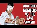 How Each Akatsuki Member Does in Sasuke's Position at the Kage Summit