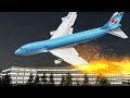 Boeing 747 Crashes Just 2 Minutes After Takeoff in Europe (Bad Attitude)