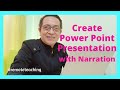 How to Record Lecture Presentation in Power Point with Narration | Reds Journey TV