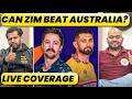 🔴AUS VS ZIM T20 WC : TIM DAVID IS BACK, CAN ZIMBABWE UPSET 'INJURED' AUSTRALIA? BIG GAME IN GROUP B