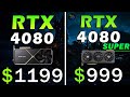 RTX 4080 vs RTX 4080 Super | REAL Test in 10 Games | 1440p | Rasterization, RT, DLSS, FSR3, FG